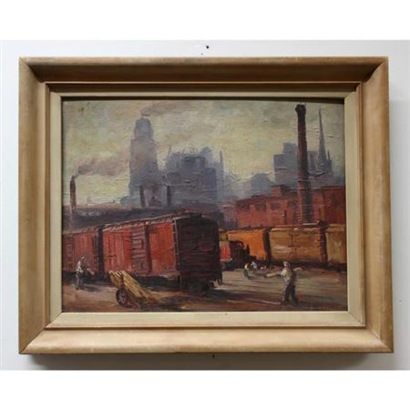 UNTITLED (TRAIN YARD - TORONTO)