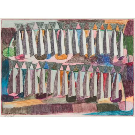 UNTITLED (DRYING FISH) by Janet Kigusiuq - Auction record, sale price, and art valuation. Compare with similar artists and explore comparable artworks.