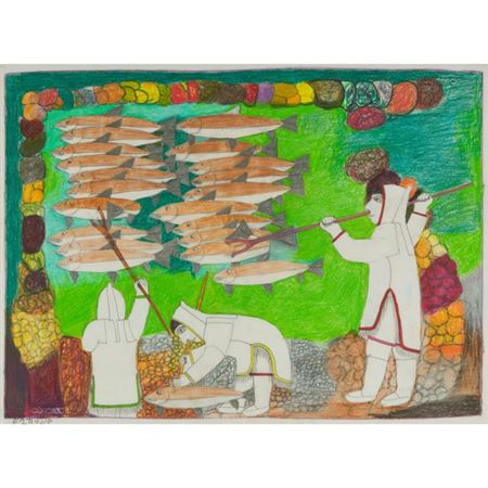 UNTITLED (HUNTING AT THE FISHING WEIR)