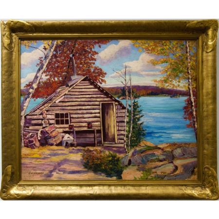 THE RANGER'S CABIN, ALGONQUIN PARK