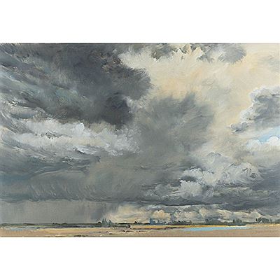 DARK CLOUDS OVER THE FARM, 2001