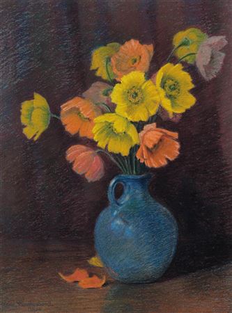 Iceland Poppies by Adele Mary (Roche) Younghusband - Auction record, sale price, and art valuation. Compare with similar artists and explore comparable artworks.