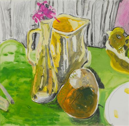 Waiting by Joanna Paul - Auction record, sale price, and art valuation. Compare with similar artists and explore comparable artworks.
