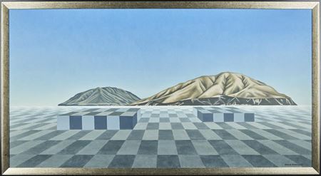 Two Islands by David Knowles - Auction record, sale price, and art valuation. Compare with similar artists and explore comparable artworks.