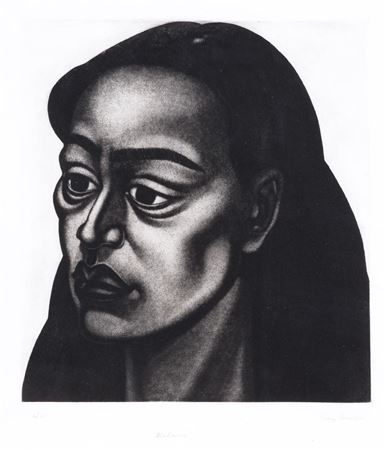 Head of a Woman by George Woods - Auction record, sale price, and art valuation. Compare with similar artists and explore comparable artworks.