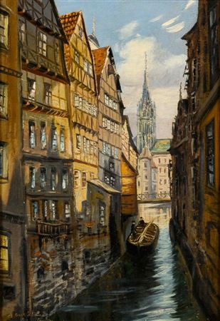 Canal in Hamburg