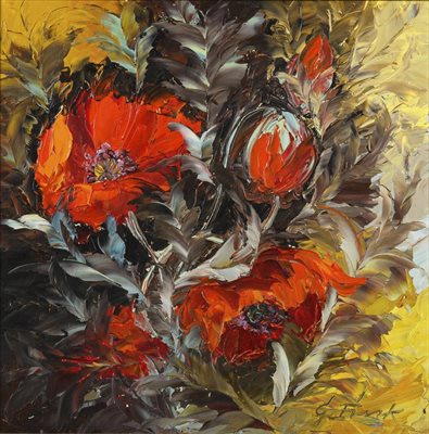 Still Life with Poppy