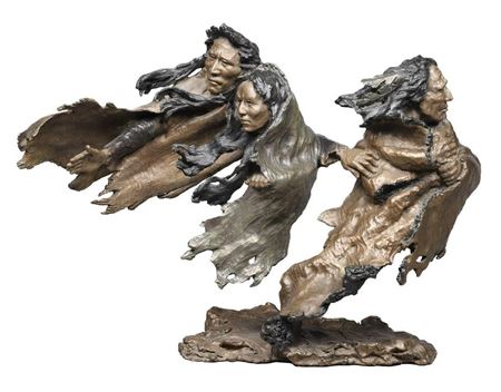BROKEN TREATY SCULPTURE