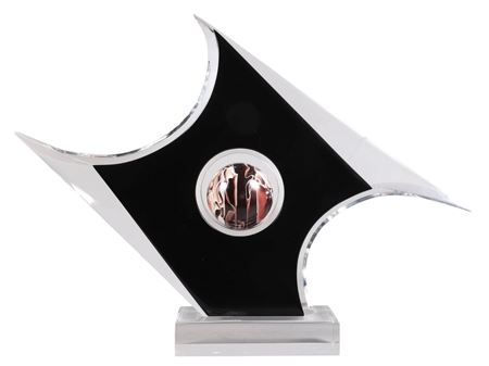 LUCITE ABSTRACT SCULPTURE