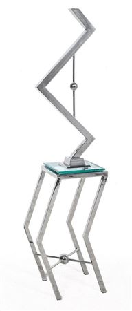 Abstract Chrome Sculpture