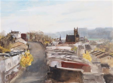 "Manayunk Cityscape"