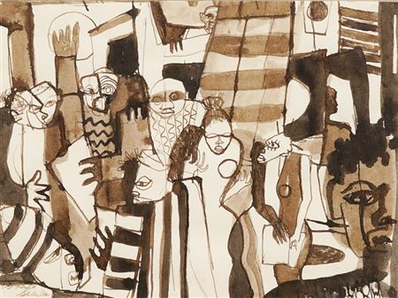 "Crowded Figures"