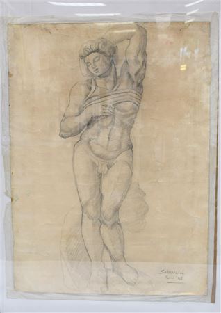 Portrait of a Nude Man