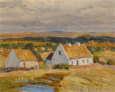 COTTAGES, WEST OF IRELAND