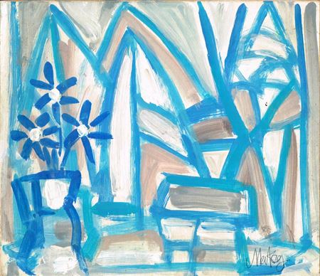BLUE STILL LIFE