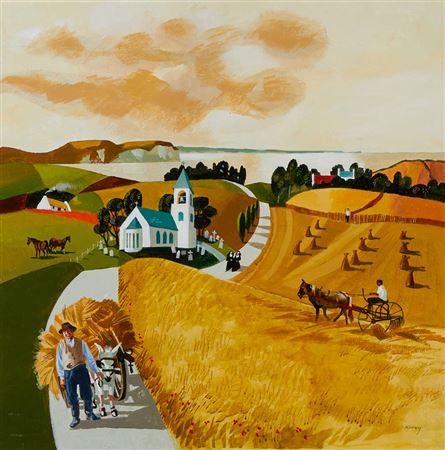 BRINGING HOME THE HAY