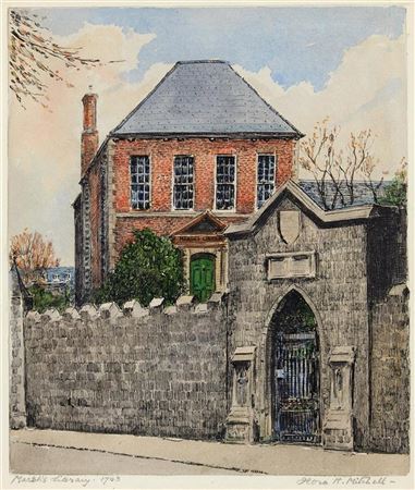 MARSH'S LIBRARY, ST. PATRICK'S CLOSE, DUBLIN