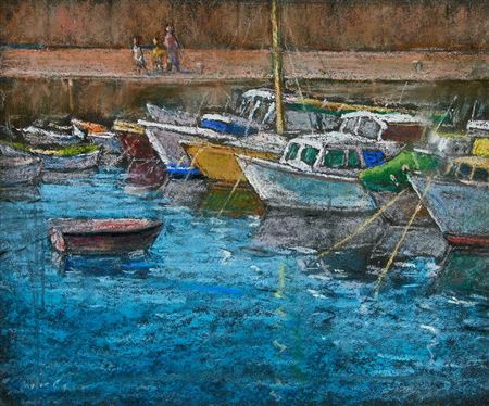 BOATS IN HARBOUR