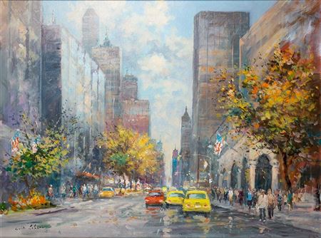 DOWNTOWN MANHATTAN, NEW YORK, 2023