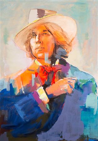 PORTRAIT OF OSCAR WILDE