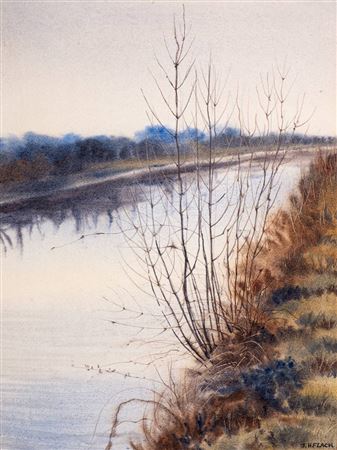 CANAL BANK, LATE WINTER, 1982