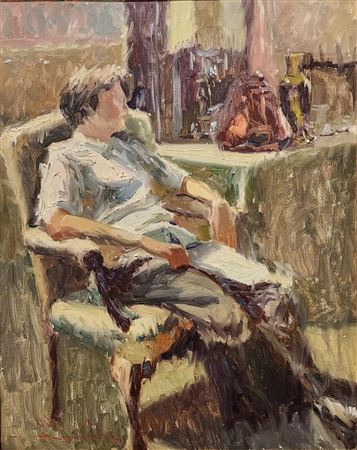 Rebecca in Rocking Chair