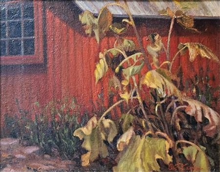 Landscape, Barn