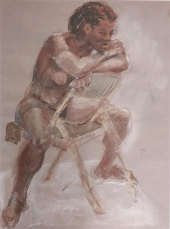 Seated Female Nude