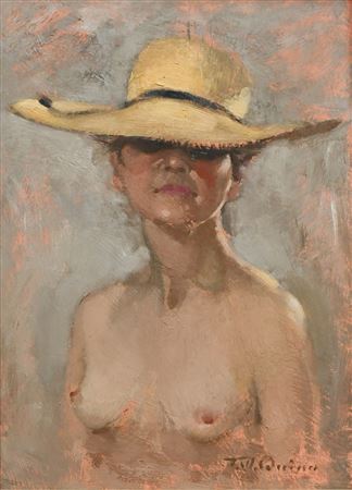 Sample artwork by Tom W Quinn (1918 - 2015), known for painting - View similar artists and auction records