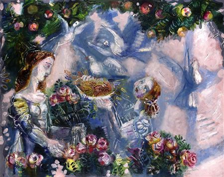 WOMEN AND FLOWERS, 1995