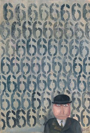 Sample artwork by Jiri Kalousek (1925 - 1986), known for painting - View similar artists and auction records