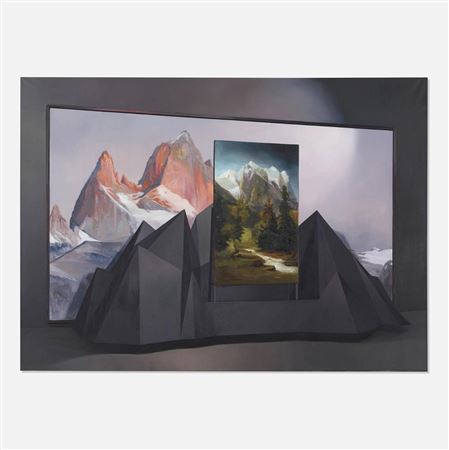 Sample artwork by Benjamin Moravec (Born 1977), known for painting - View similar artists and auction records