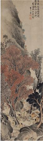 Sample artwork by Shida Li (1550 - 1620), known for scroll painting - View similar artists and auction records