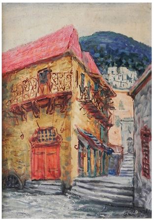 An alley in Safed