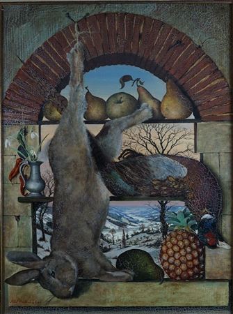 Still life with a hare, 1972
