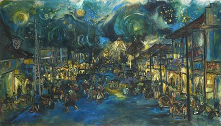 'Jalan Malioboro Yogyakarta by night'