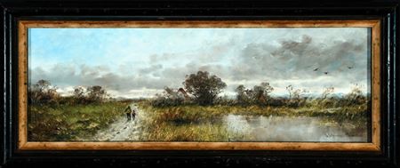 " Abendliche Landschaft "