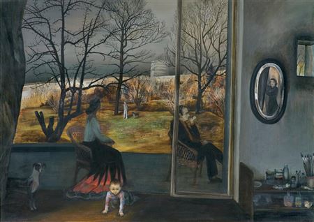 HOUSE (GARDEN IN AUTUMN)