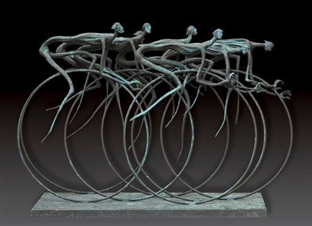 Sample artwork by Bronislaw Chromy (1925 - 2017), known for sculpture, medal-making, drawing, painting - View similar artists and auction records