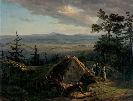LANDSCAPE FROM THE AREA OF OJCÓW, 1851