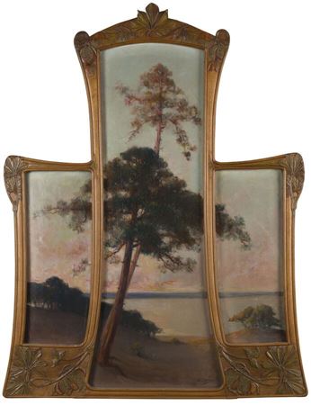 Setting sun on the pond by Felix Carme - Auction record, sale price, and art valuation. Compare with similar artists and explore comparable artworks.