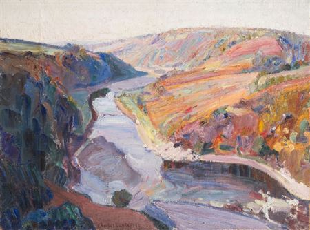 La vallée de la Creuse, soleil