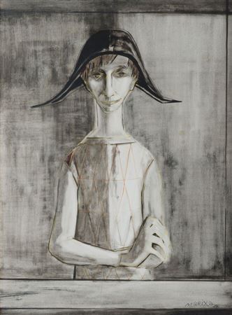 Harlequin by Marie Fernandez - Auction record, sale price, and art valuation. Compare with similar artists and explore comparable artworks.