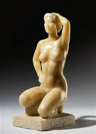 Kneeling Female Nude