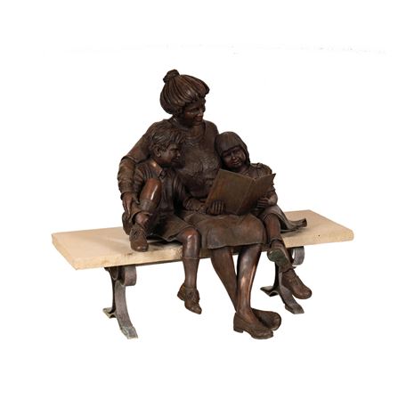 Mother and Two Children