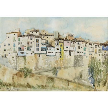 Villajoyosa by Mila Santonja - Auction record, sale price, and art valuation. Compare with similar artists and explore comparable artworks.