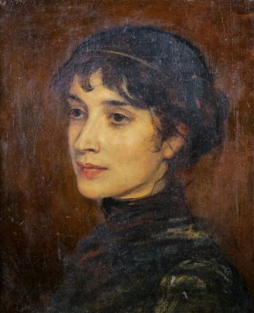 Portrait of a Young Woman by Friedrich Kaulbach - Auction record, sale price, and art valuation. Compare with similar artists and explore comparable artworks.
