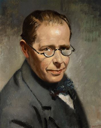 Portrait of Sir William Orpen by James Sinton Sleator - Auction record, sale price, and art valuation. Compare with similar artists and explore comparable artworks.