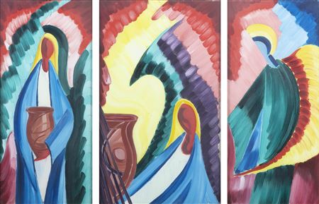 The Annunciation (Triptych)