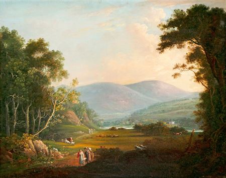 A View of the Dargle, Tinnehinch and Powerscourt, County Wicklow